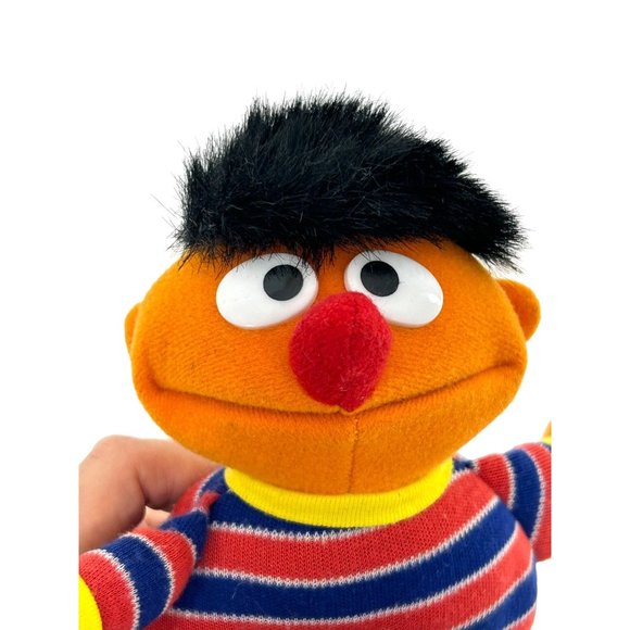 Ernie Sesame Street Plush Toy Vintage Applause 1990s Muppets Jim Henson Unisex - Picture 4 of 17